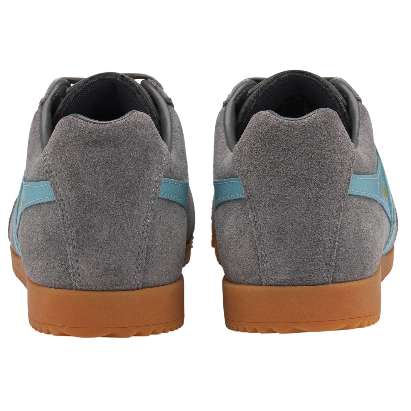 Gola Classics Harrier Suede Retro S Trainers In Ash Ocean