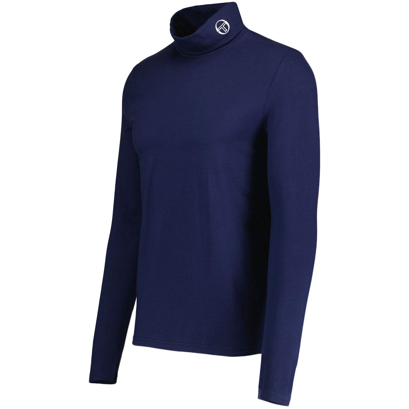 Sergio Tacchini Edward Roll Neck Jersey Sweater Maritime Blue