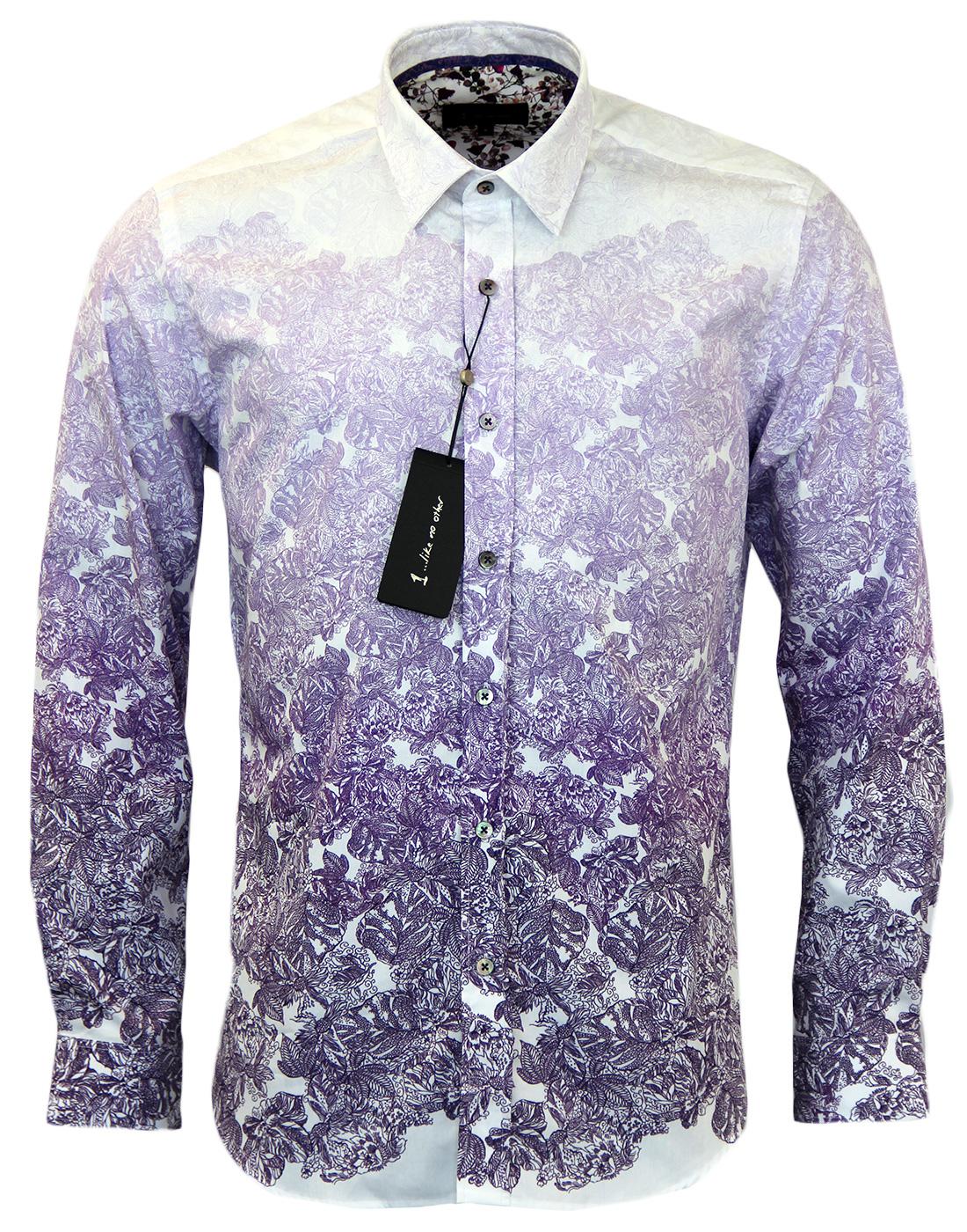 Voltage 1 LIKE NO OTHER Retro Fade Out Print Shirt