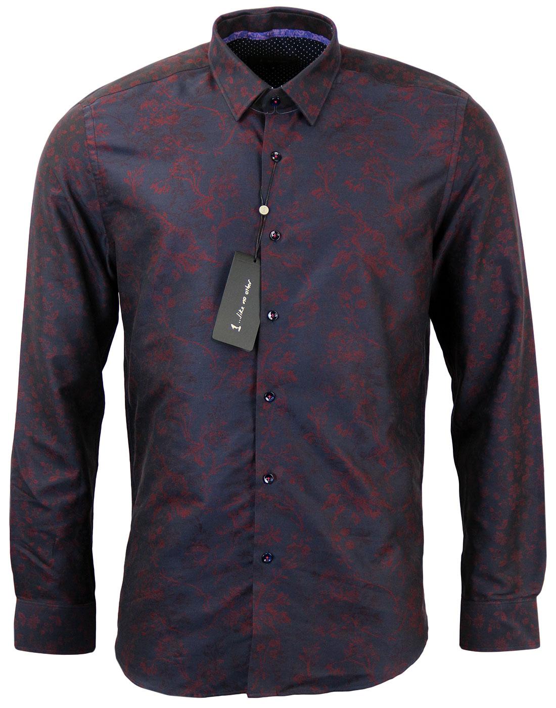 Current 1 LIKE NO OTHER Retro Floral Print Shirt