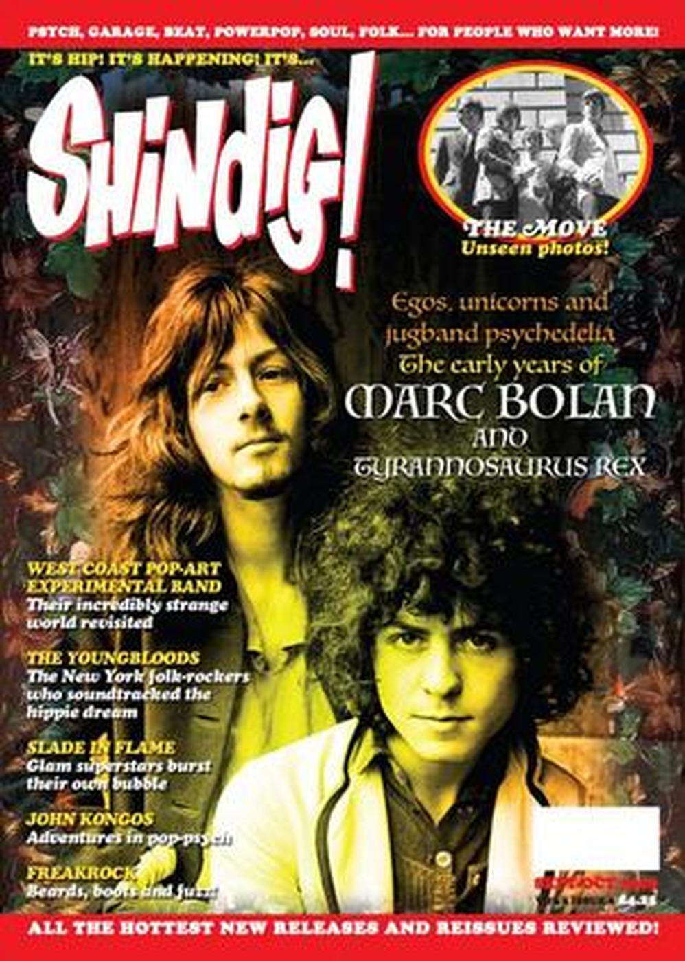 + SHINDIG! MAGAZINE - Volume 2 Issue 6 Marc Bolan