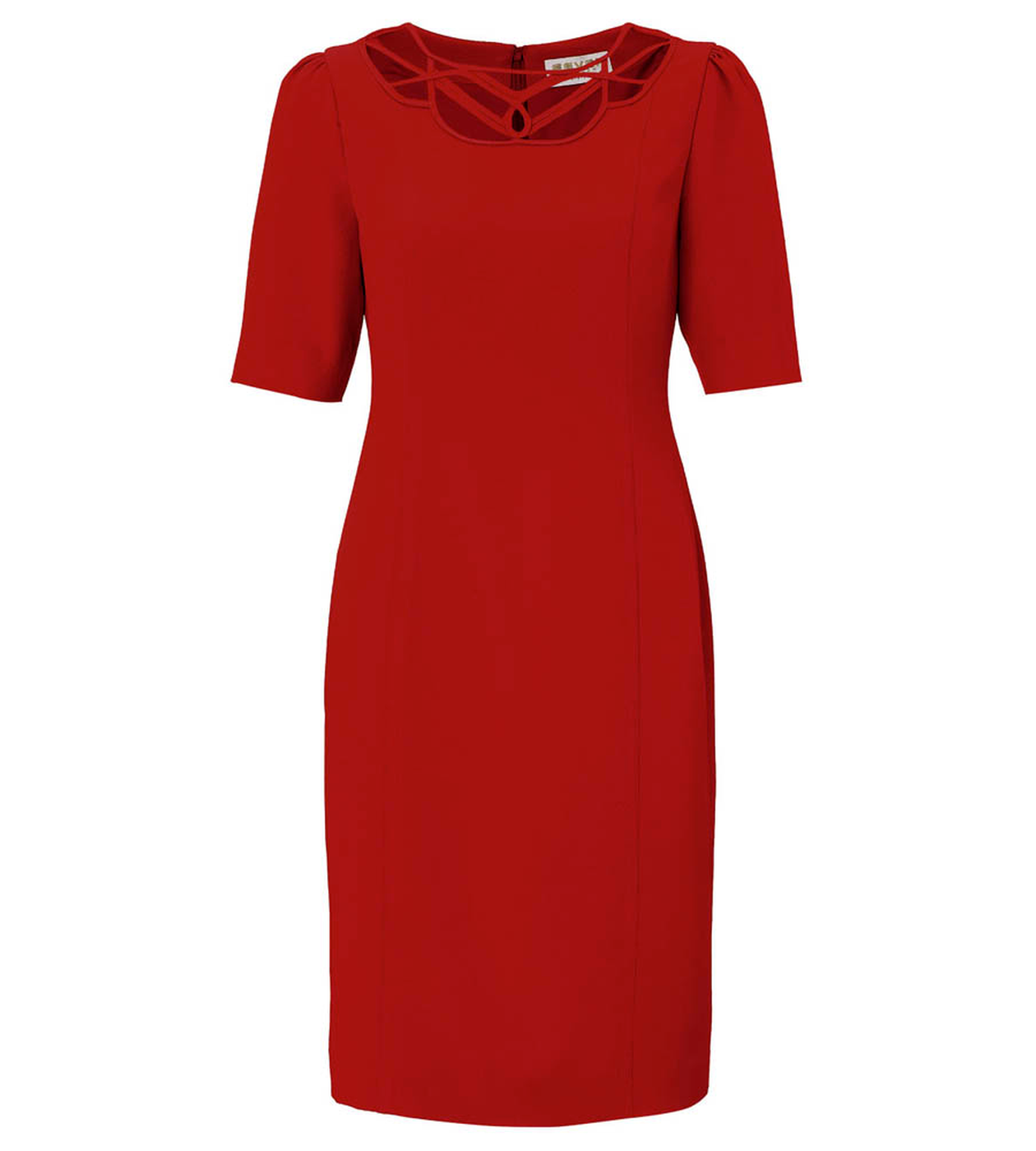 Fever London Frances Retro 40s Vintage style Party Dress in Red