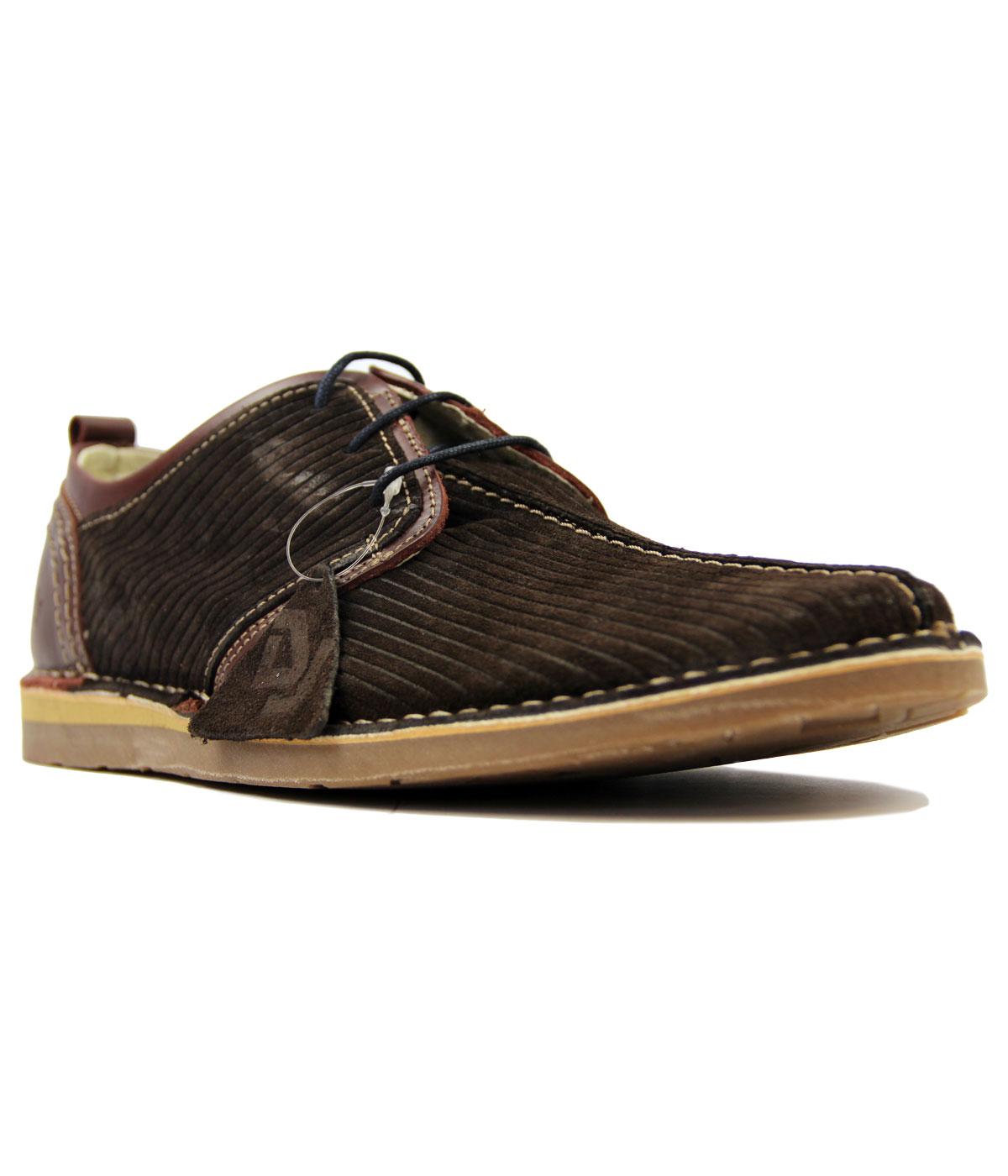 Afterglow Brown DELICIOUS JUNCTION Mod Retro Corded Shoes