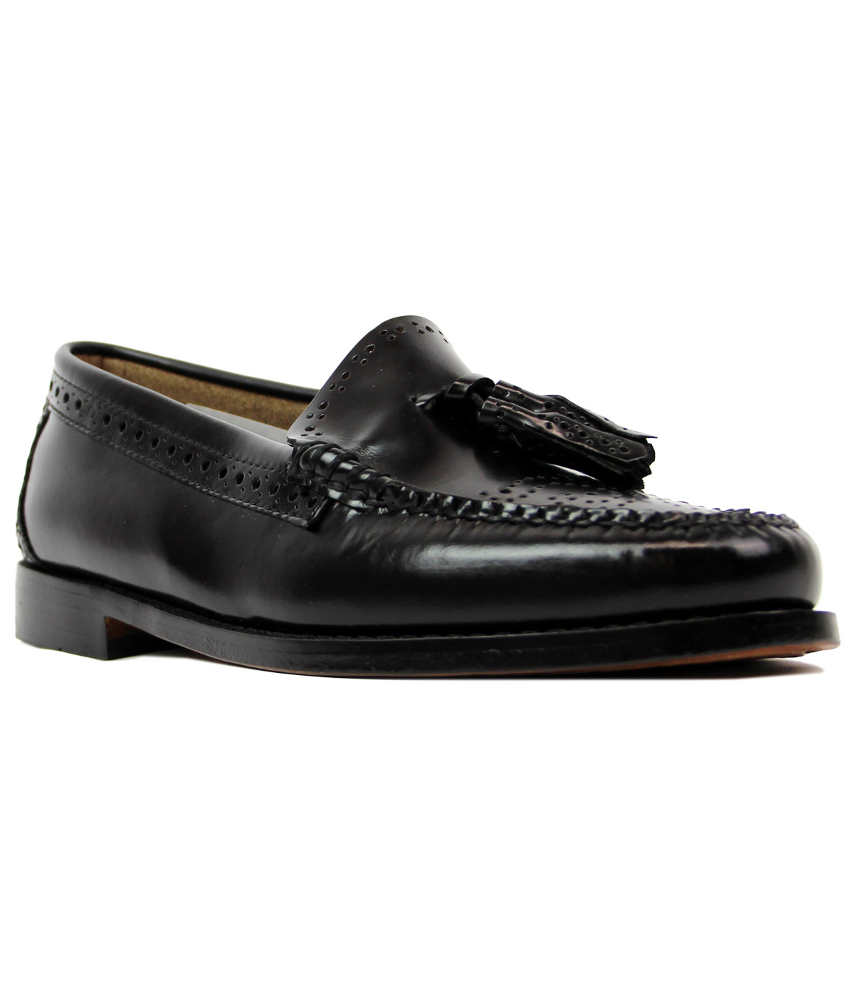 Estelle BASS WEEJUNS Retro Mod 60s Brogue Loafers