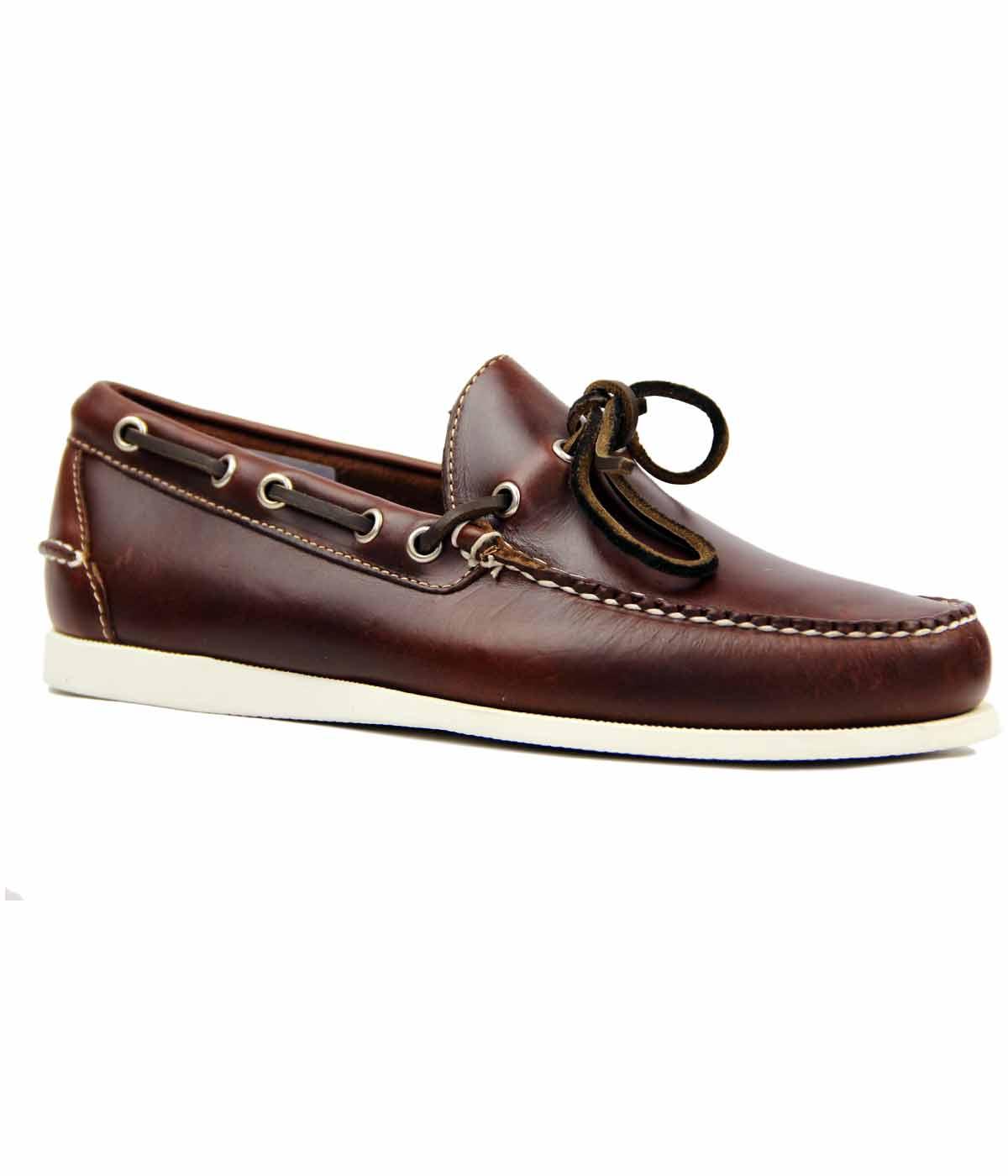 Decker BASS WEEJUNS Pull Up Leather Moc Loafers
