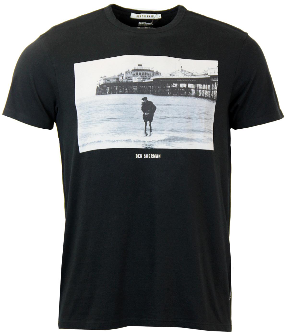 BEN SHERMAN Tony Ray-Jones Beach Photo T-shirt
