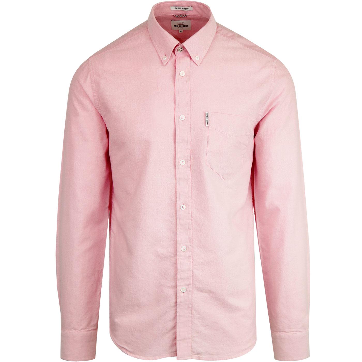 BEN SHERMAN Core Mod L/S Oxford Shirt (Light Pink)