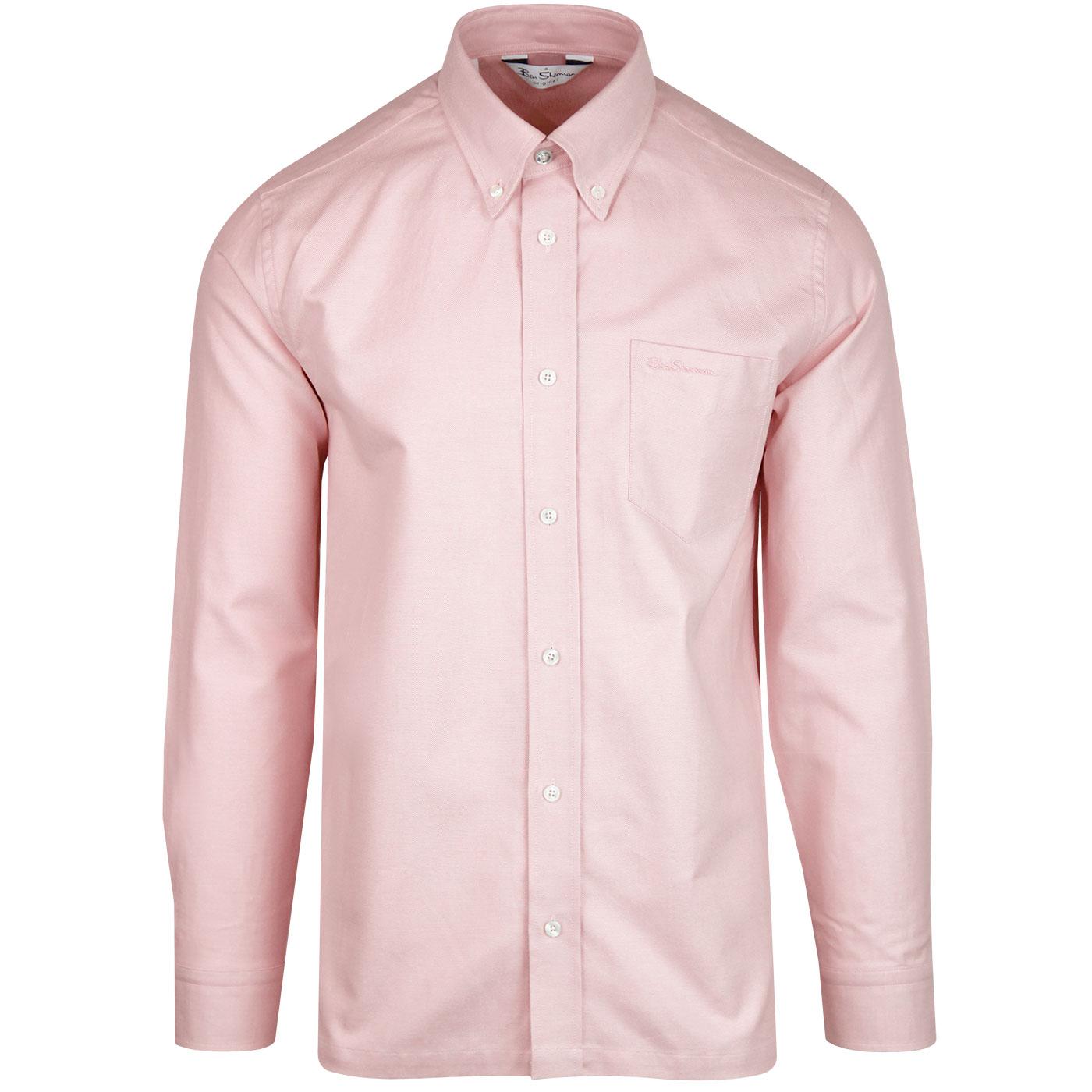 BEN SHERMAN Archive Benny Mod Oxford Shirt in Light Pink