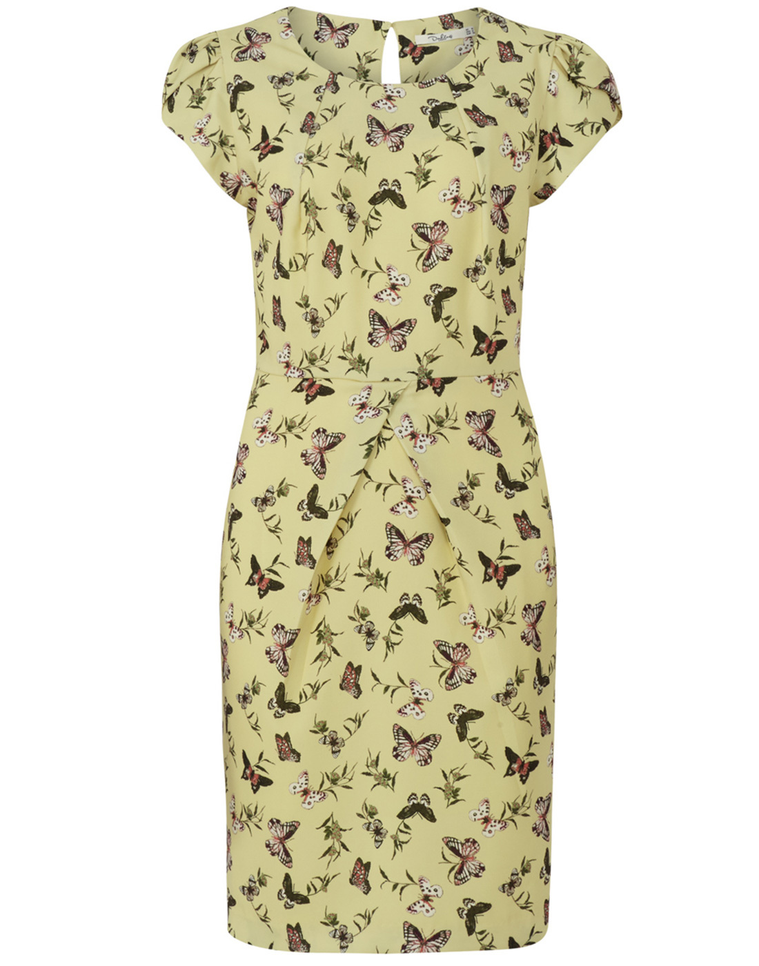 DARLING Bluebell Retro Vintage 50s Butterfly Dress in Green