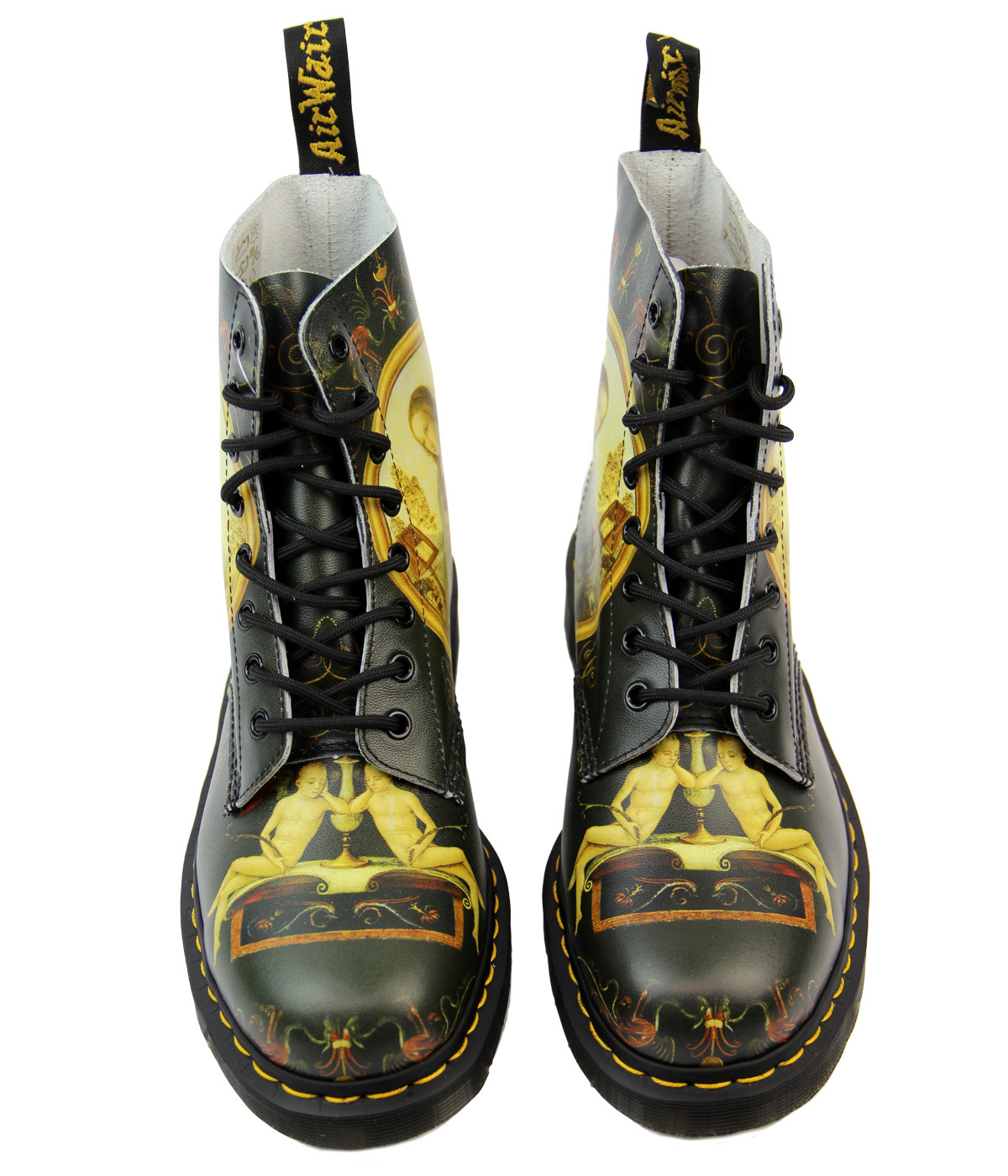 DR MARTENS Pascal Di Paulo Mod Renaissance Boots in Black