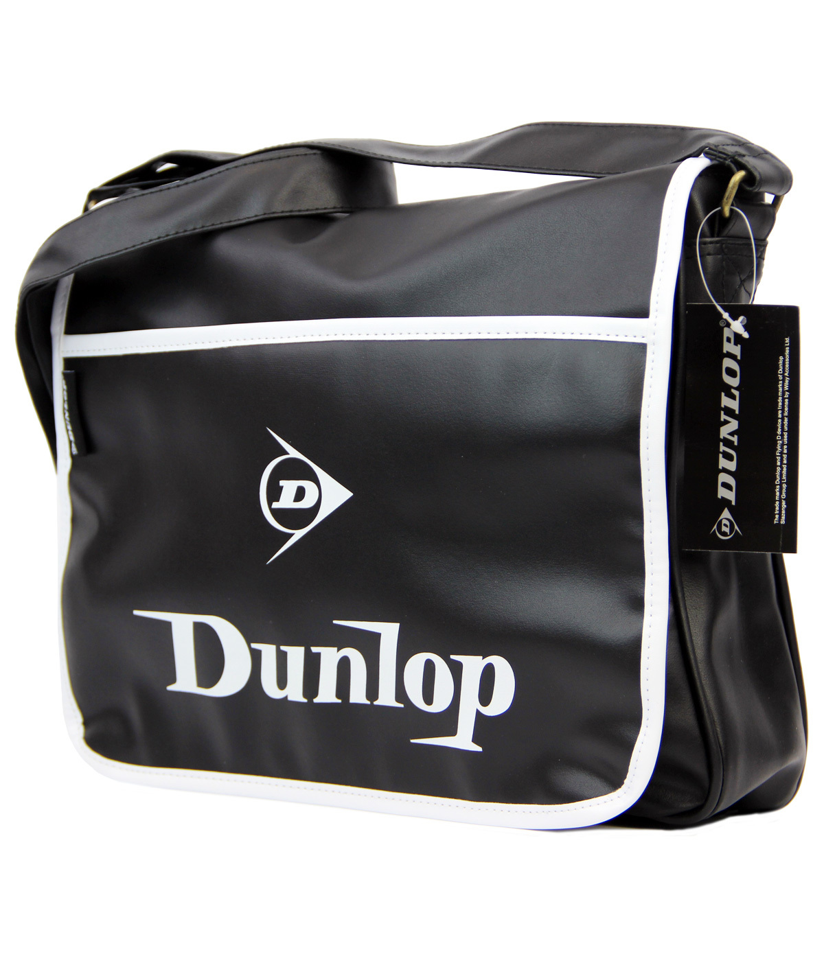 DUNLOP Retro Indie Mod Shoulder Satchel Bag B