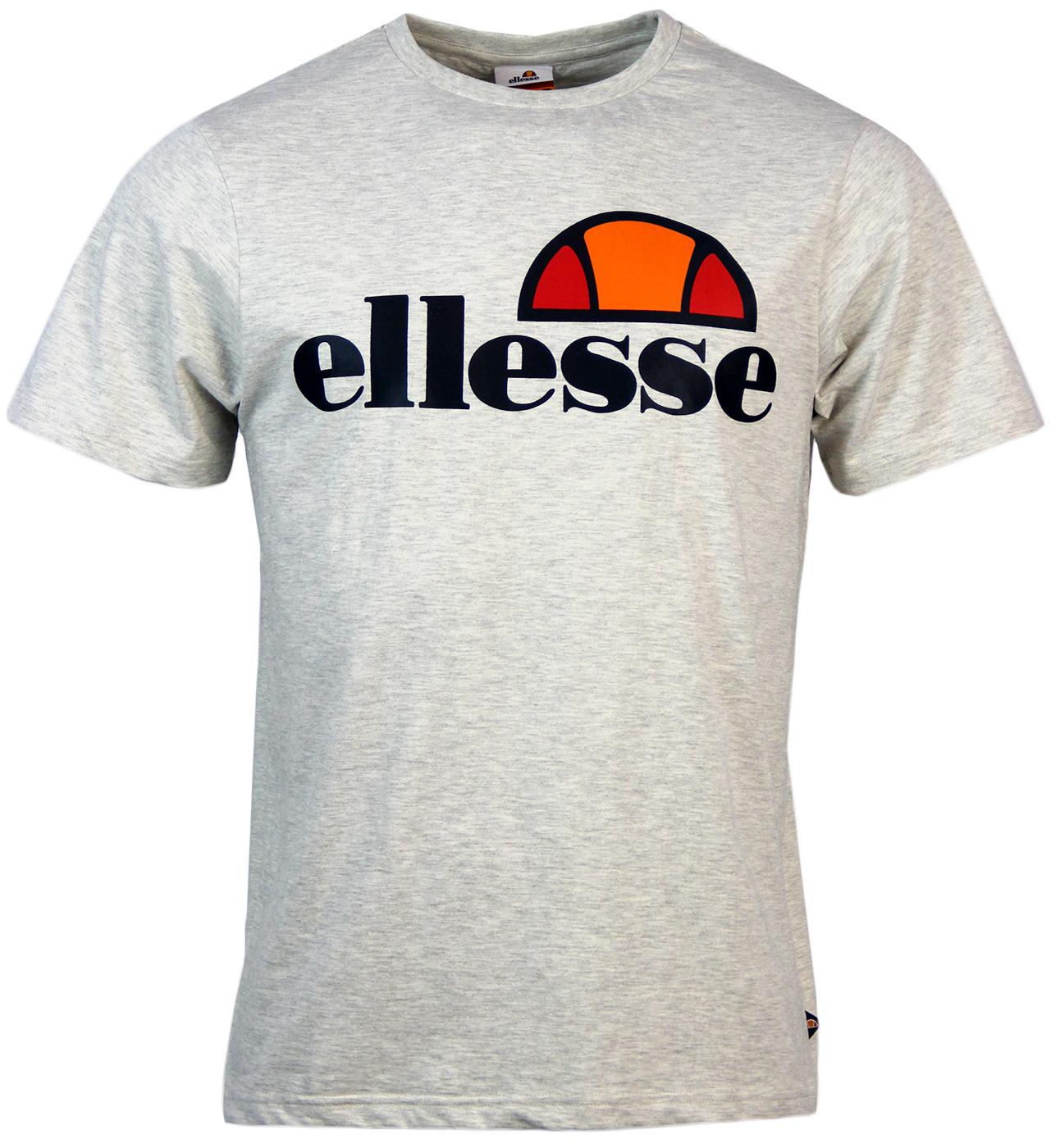 ELLESSE Manarola Retro Indie Iconic Logo T-Shirt in Oatmeal