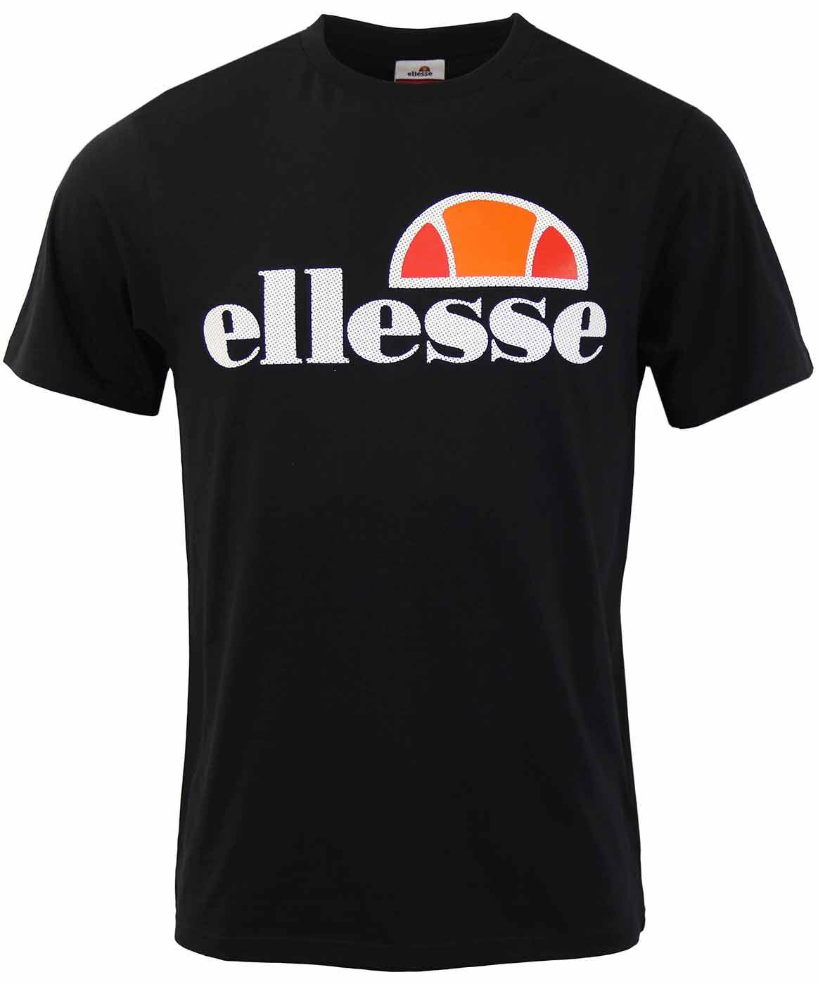 Prado Perforated ELLESSE Retro 80s Logo T-Shirt A
