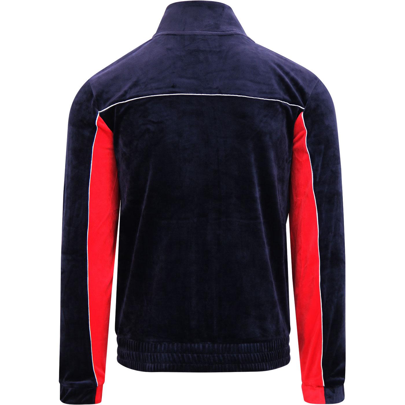 Cisco Navy Blue Velour Jacket