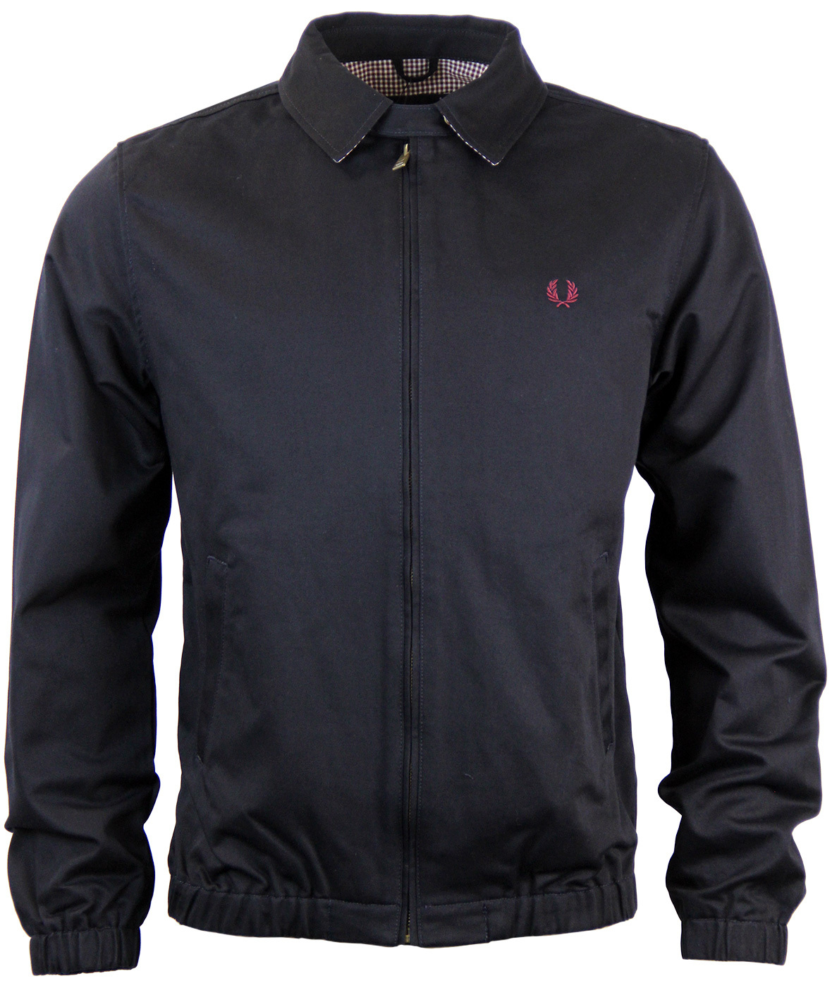 FRED PERRY Retro Mod 70s Caban Jacket in Navy