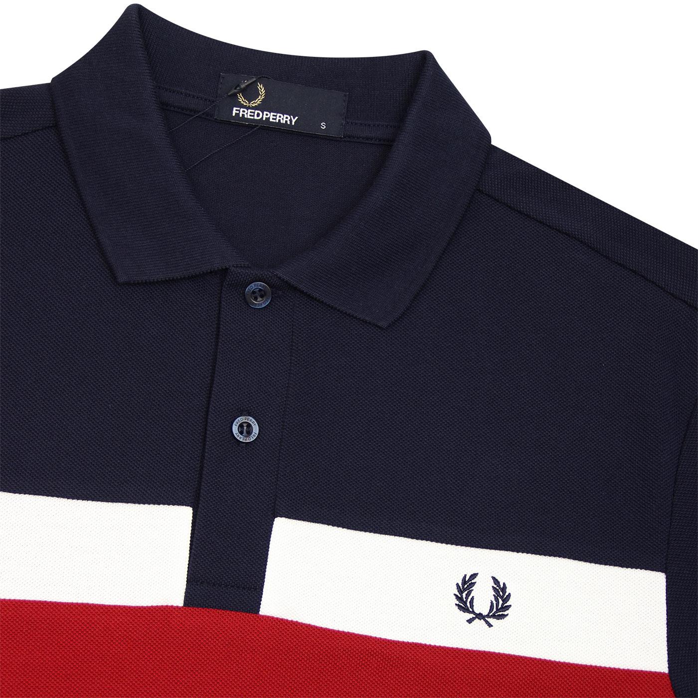 Fred perry contrast discount panel