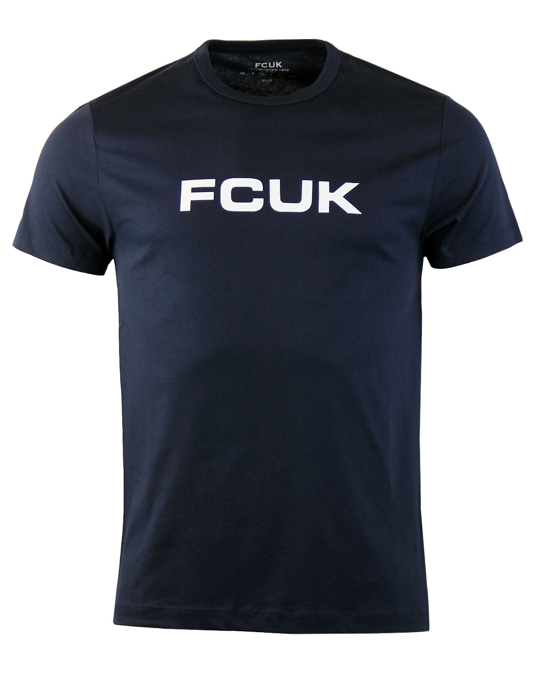 FRENCH CONNECTION FCUK Retro Bold Logo Tee