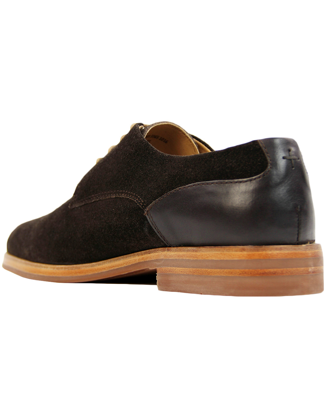 hudson london enrico leather derby