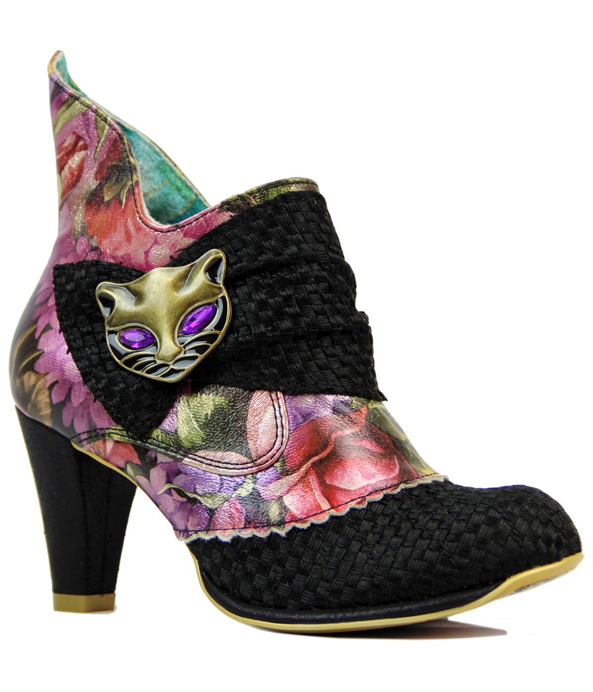 Miaow IRREGULAR CHOICE Vintage Cat Heel Boots