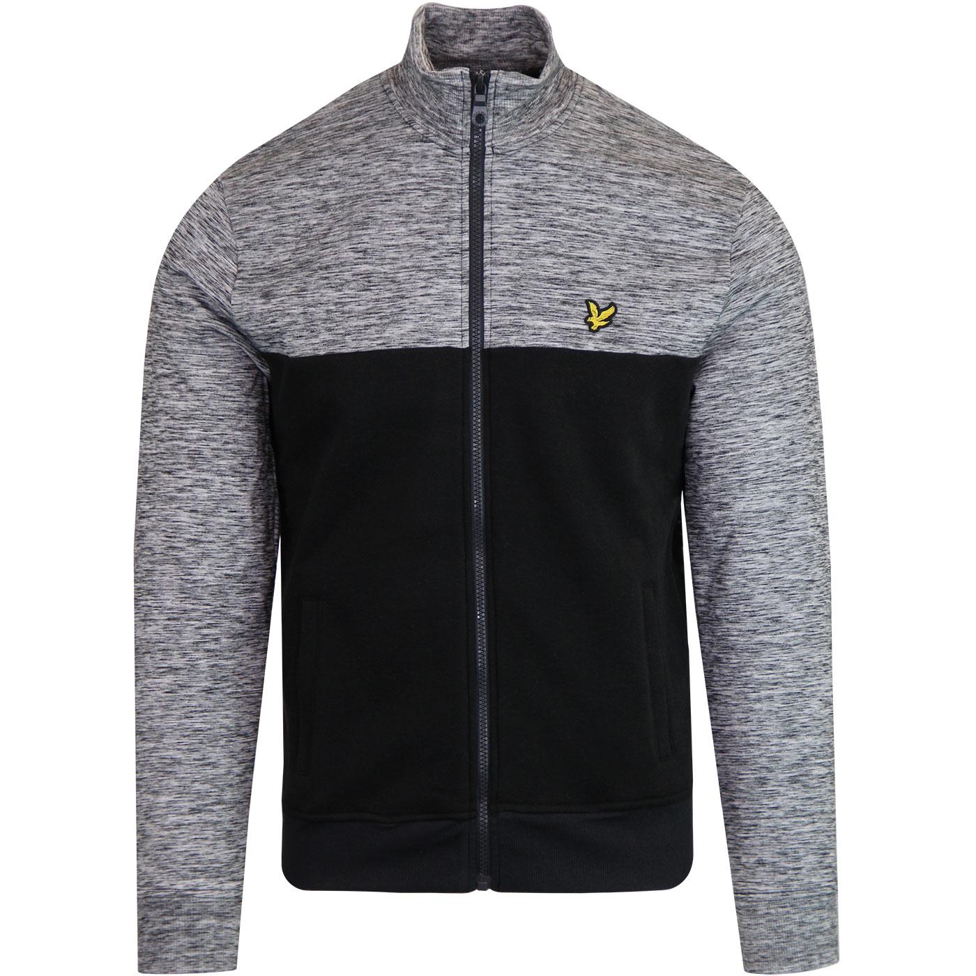 LYLE & SCOTT Space Dye Funnel Neck Track Jacket TB