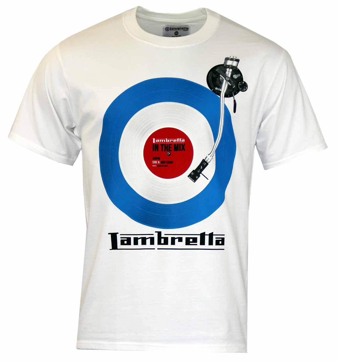 LAMBRETTA In The Mix Retro Mod Graphic T-Shirt