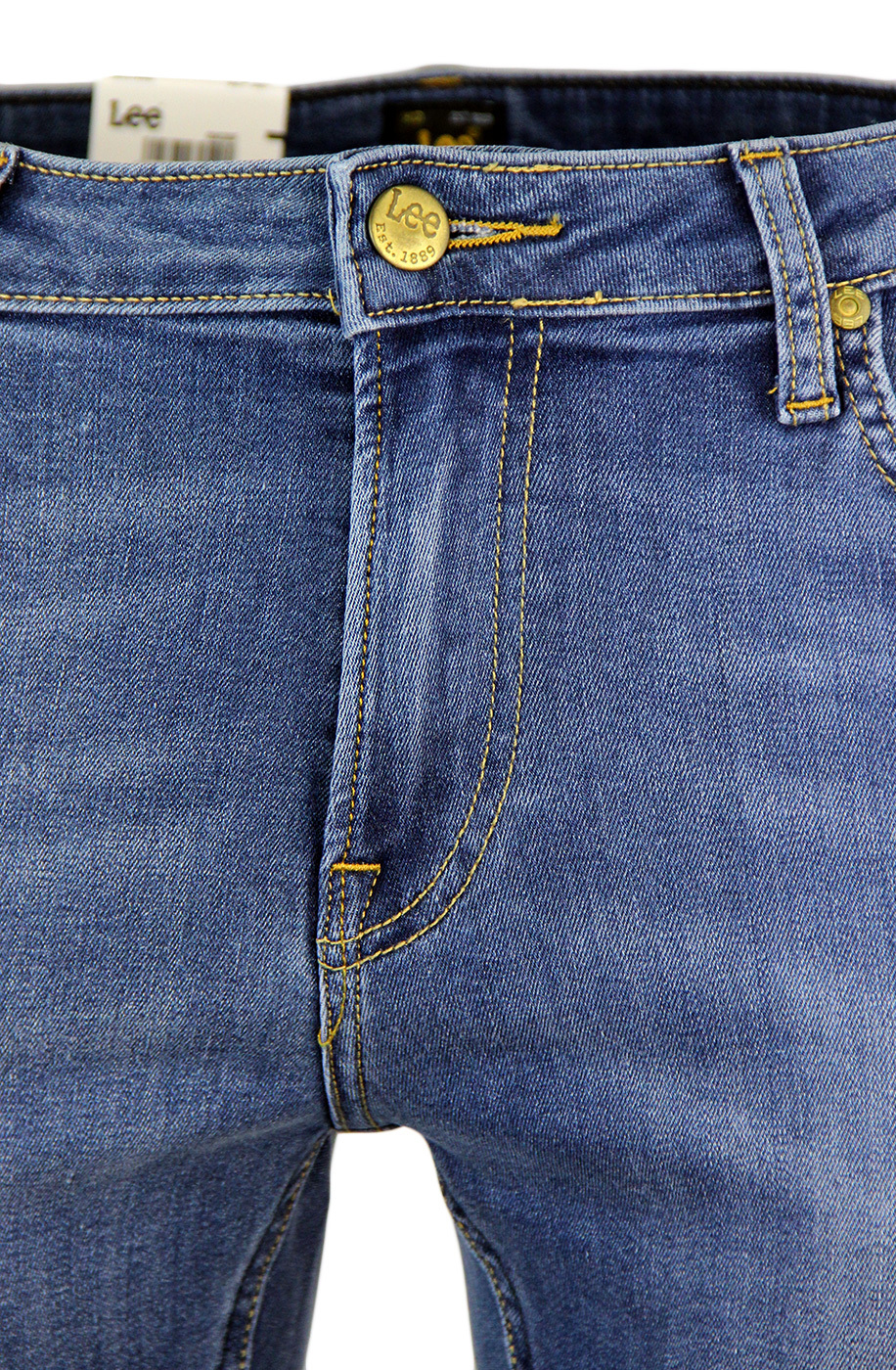 LEE Malone Retro Indie Mod Skinny Denim Jeans in Common Blue