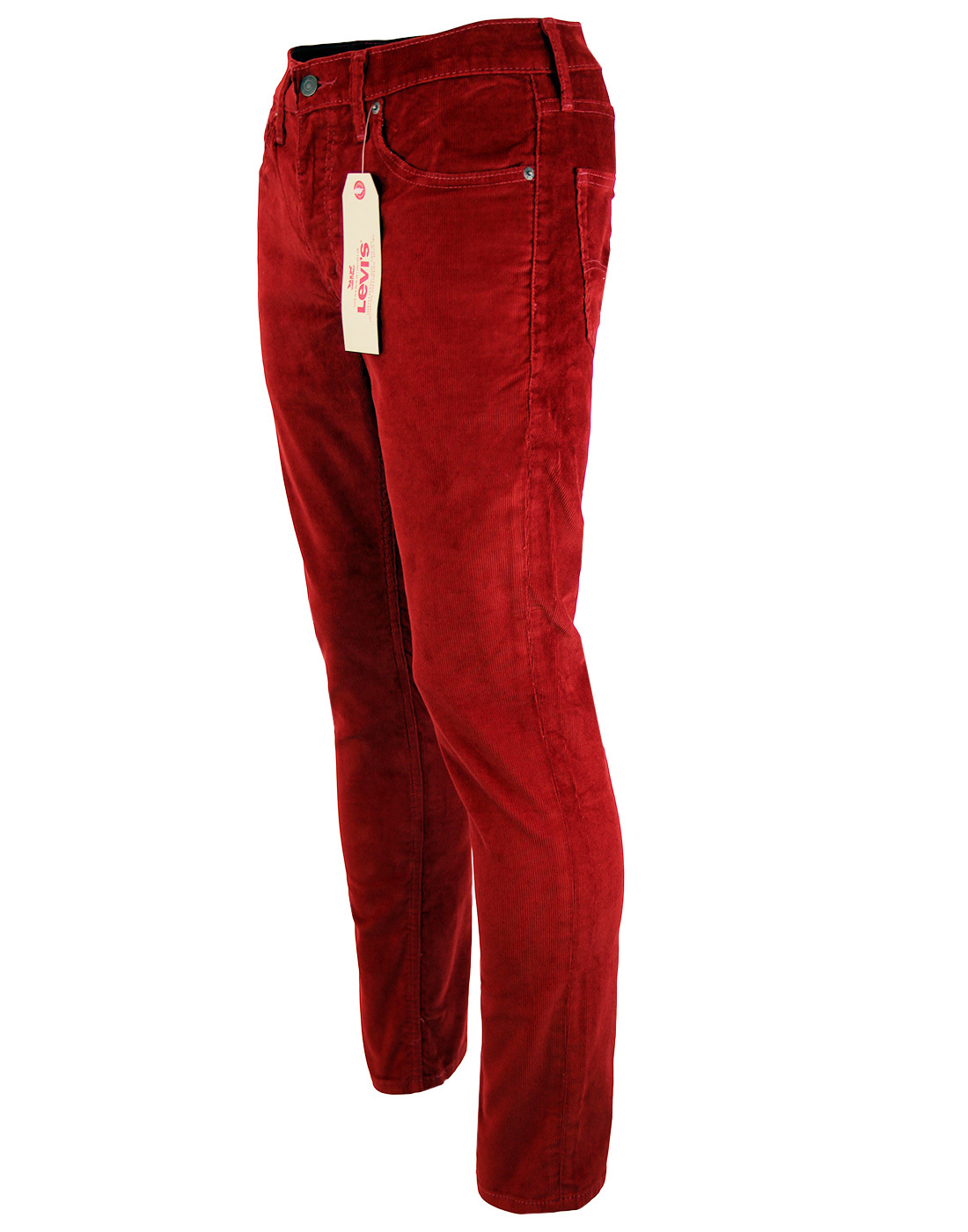 red cord jeans