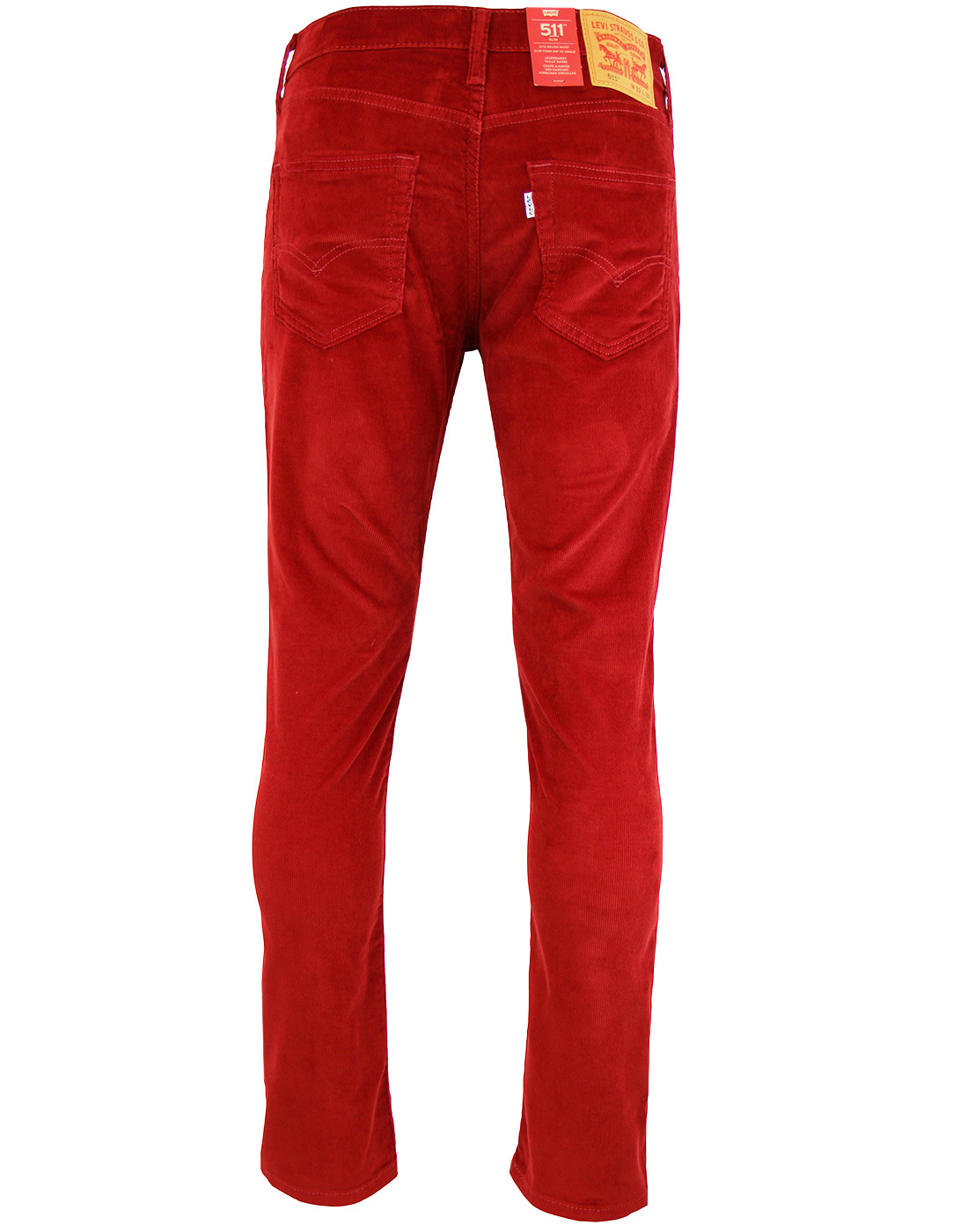 Levis 511 Cords Red 05 