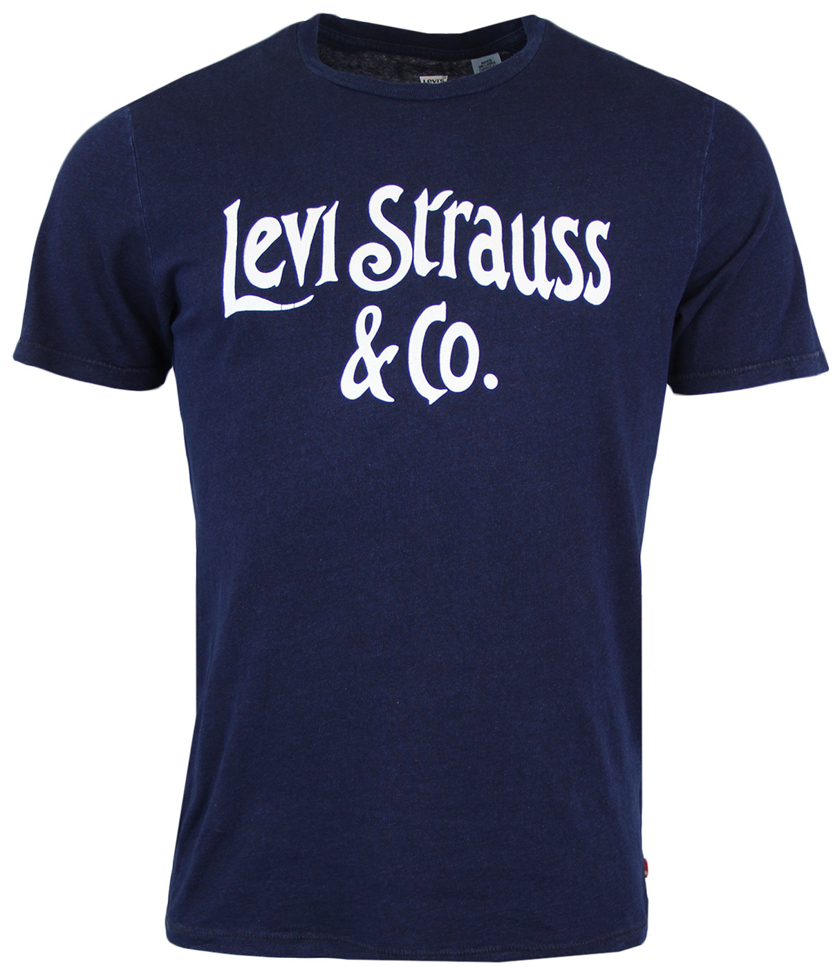 LEVI'S® Retro Mod Indie Levi Strauss Logo T-Shirt in Navy