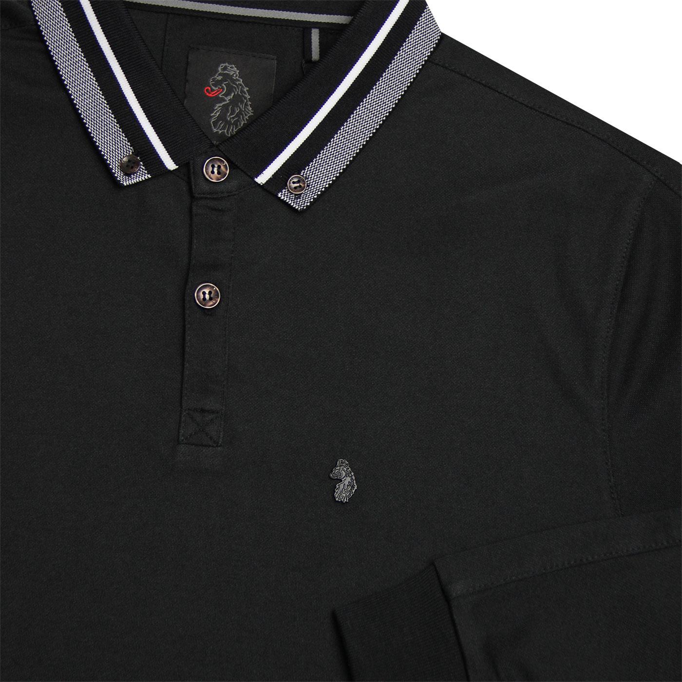 luke long sleeve polo