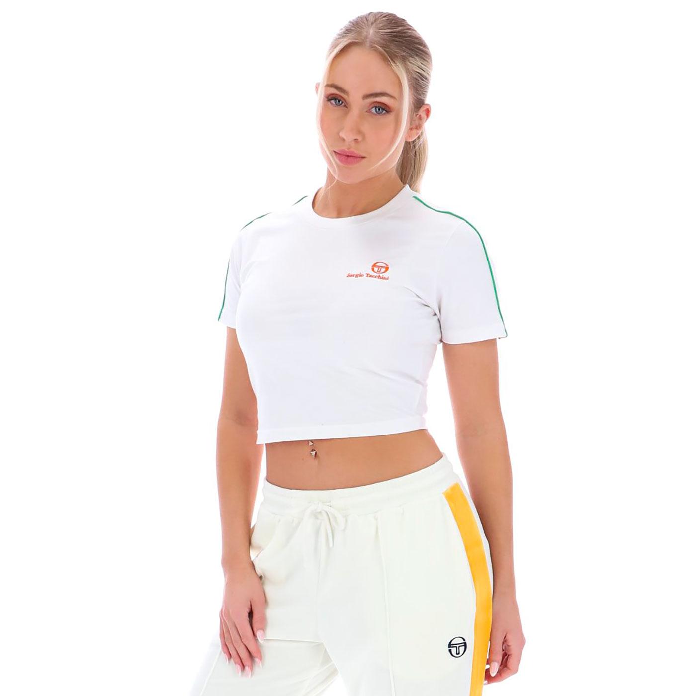 Marta Sergio Tacchini Martina Hingis Cropped Tee