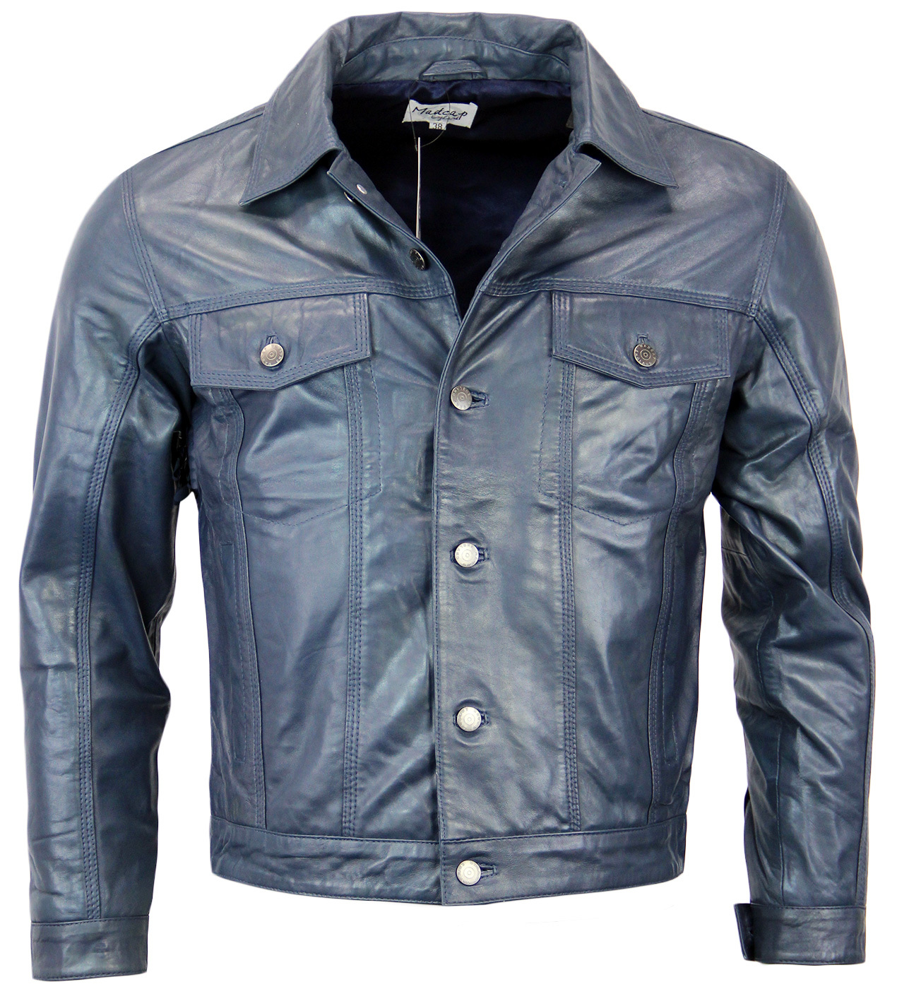 Badlands MADCAP ENGLAND Retro Leather Jacket (DB)