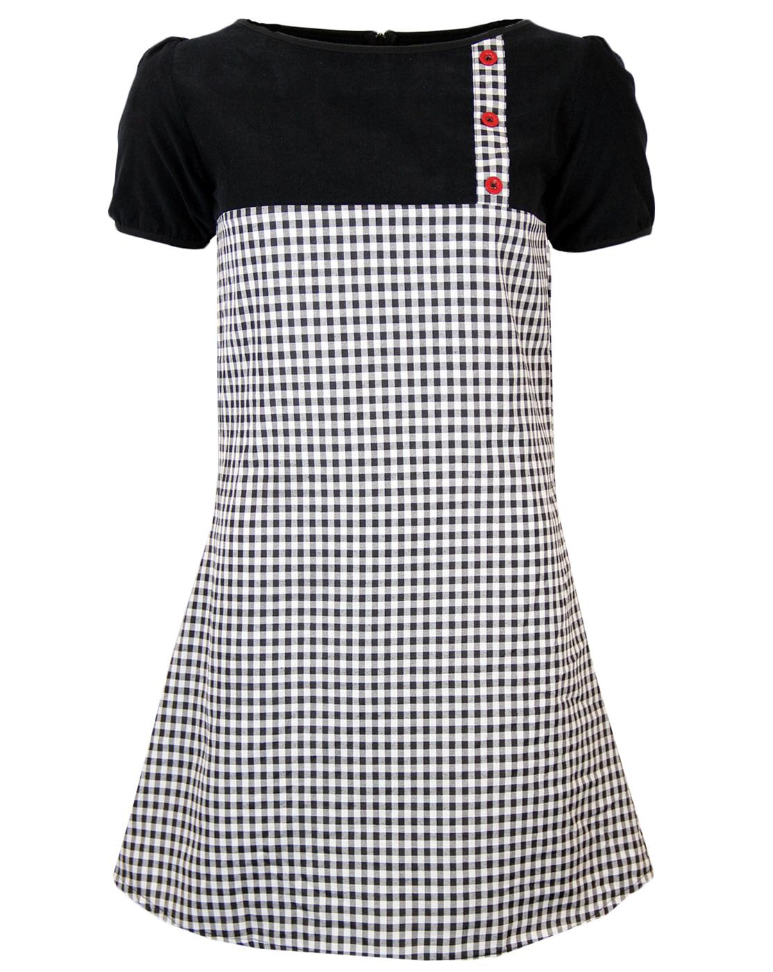 Lucy in the Sky MADCAP ENGLAND Mod Gingham Dress B