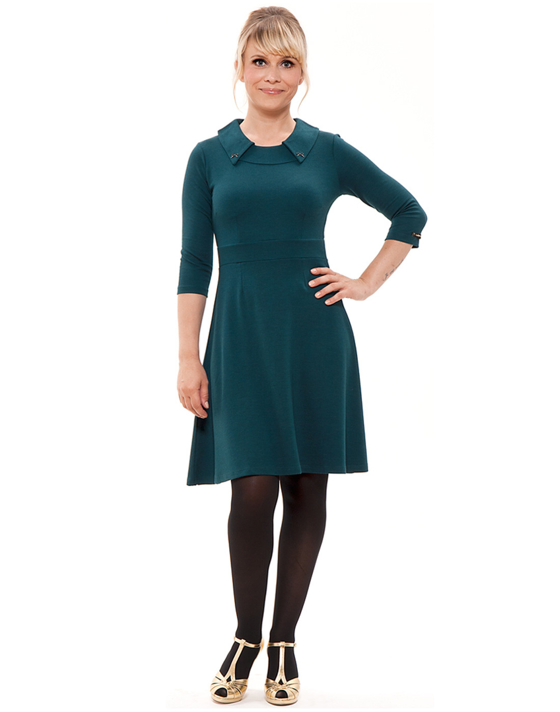Orlanda MADEMOISELLE YEYE Sixties Mod Collar Dress