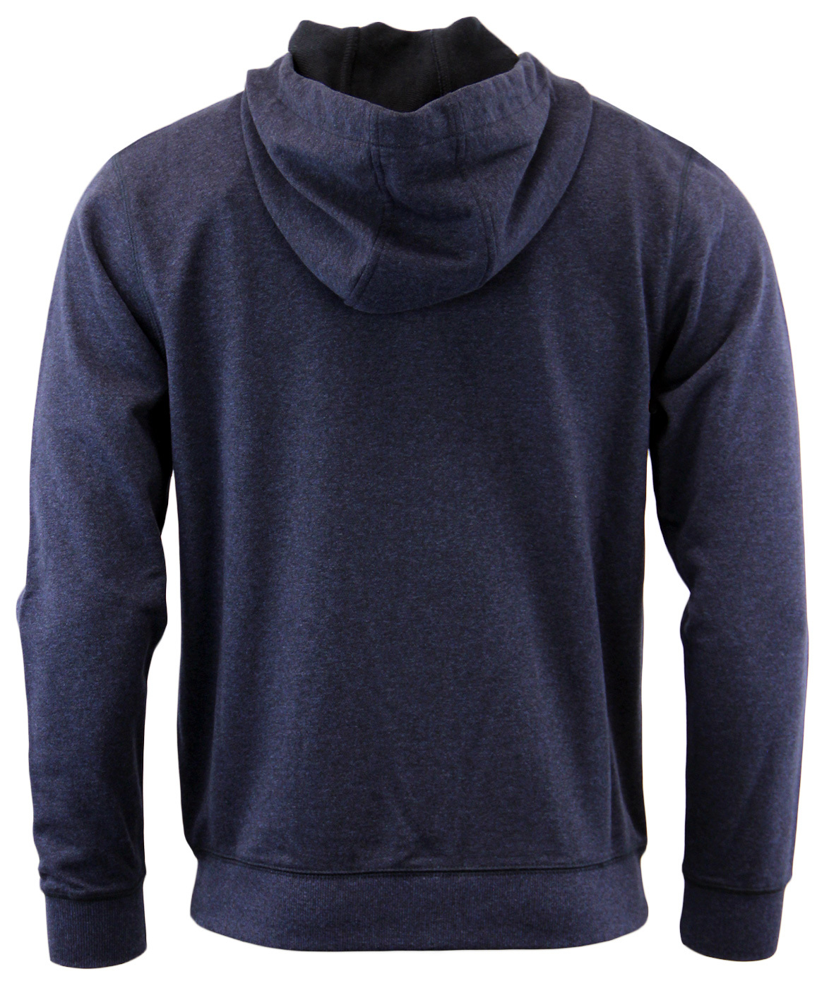 ORIGINAL PENGUIN Indie Space Dye Mouline Hoodie in Medieval Blue