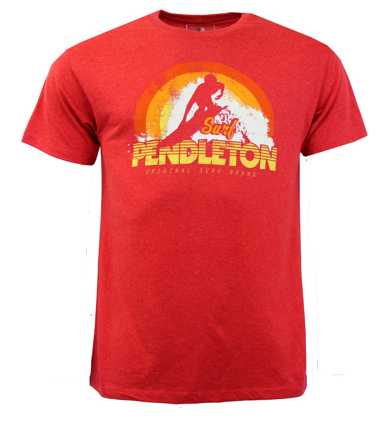 SURF PENDLETON Retro 70s Surfer Silhouette T-shirt