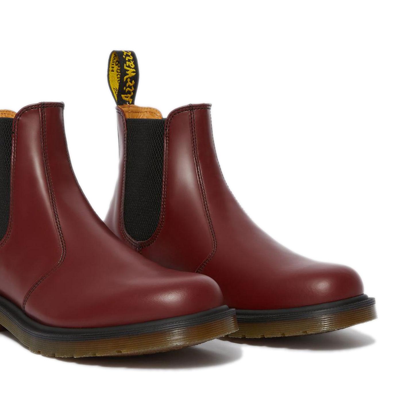 dr martens 2976 smooth cherry red