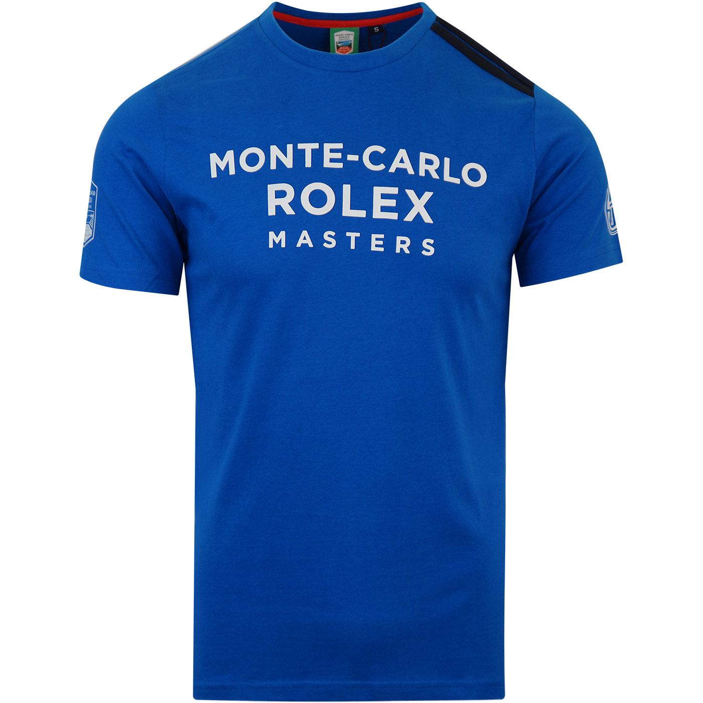 Irune SERGIO TACCHINI Monte Carlo Tennis Tee Blue