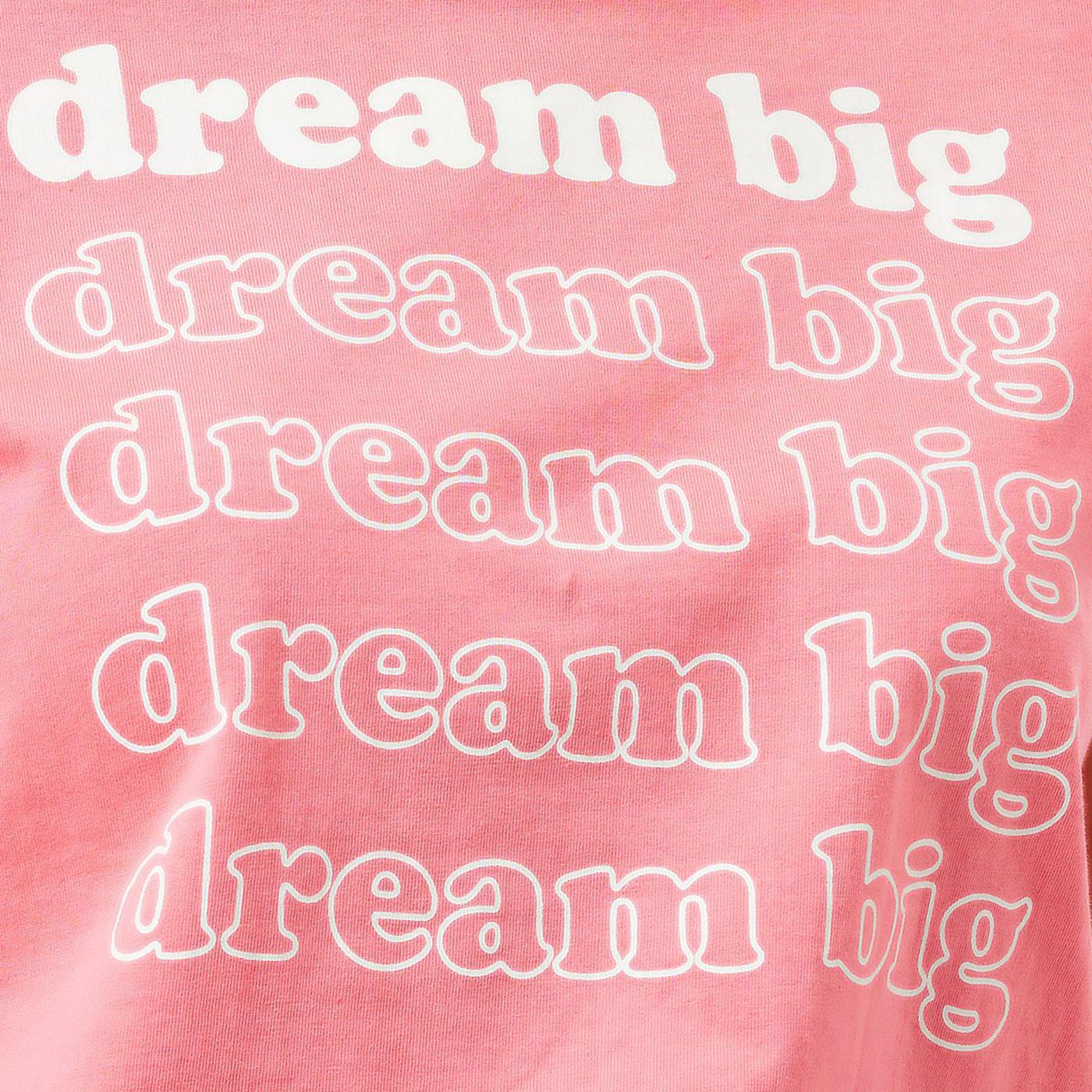 SUGARHILL BRIGHTON Mimi Dream Big Retro Slogan T-Shirt