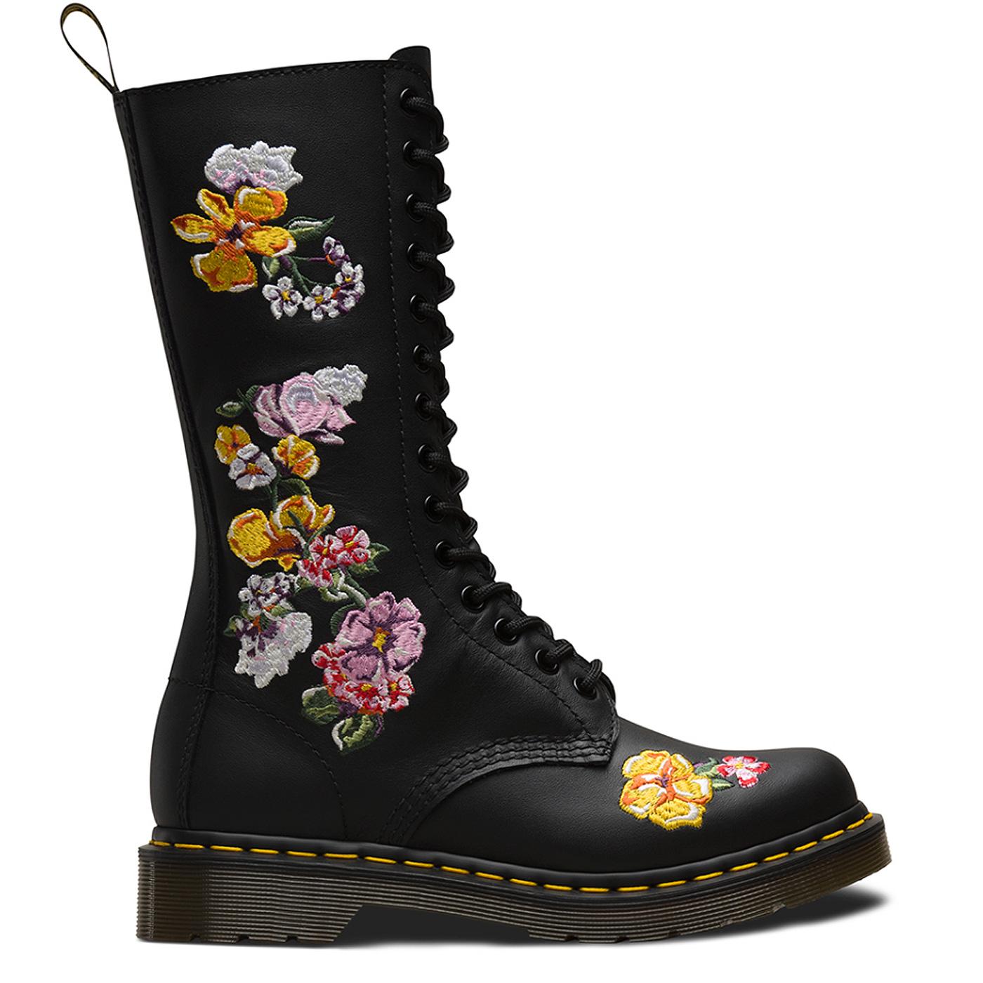 MARTENS 1914 Vonda II Women Leather Boots Shoes Black 24062001 UK 4-6 DR 
