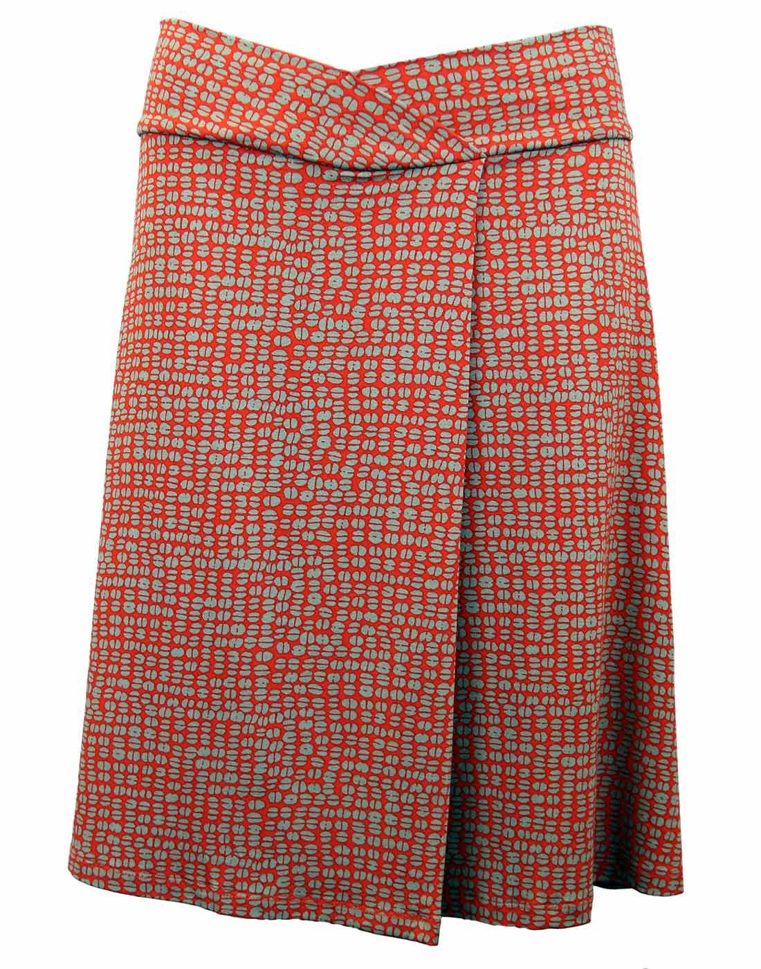 Bean VILA JOY Retro Sixties Mod A-Line Skirt (O)