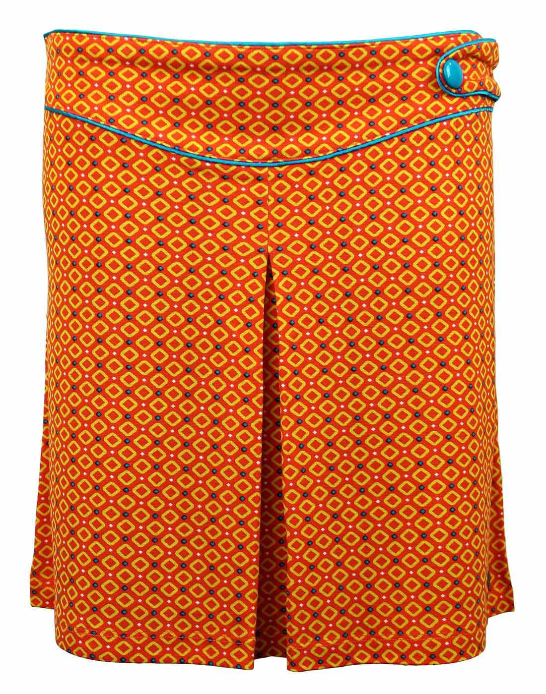 Doni VILA JOY Retro Sixties Mod Mini Skirt (O)