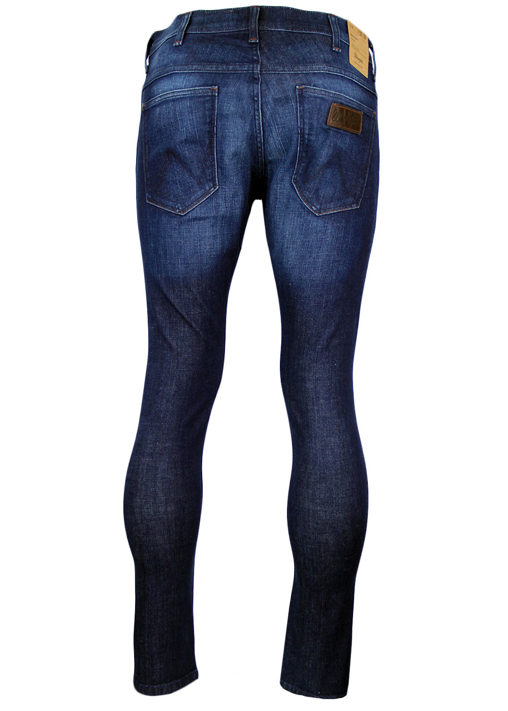 WRANGLER Bryson Retro Mod Skinny Denim Jeans in Fast & Royal