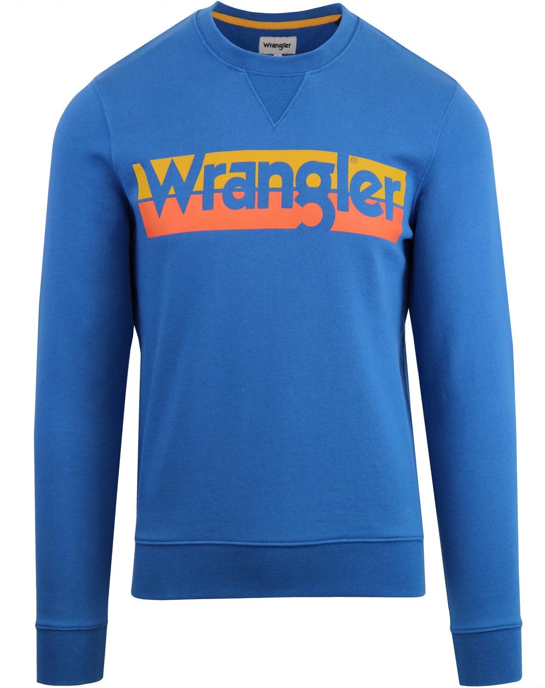 WRANGLER Retro 70's Block Logo Sweatshirt DW