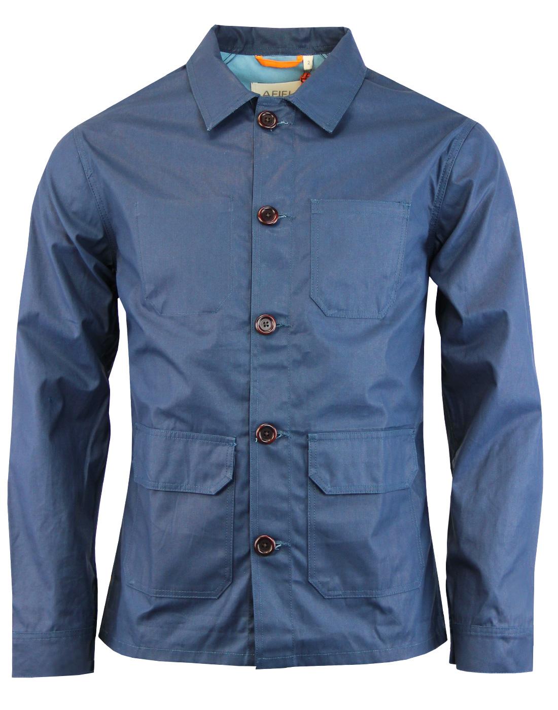 Porter AFIELD Retro Waxed Cotton Overshirt Jacket