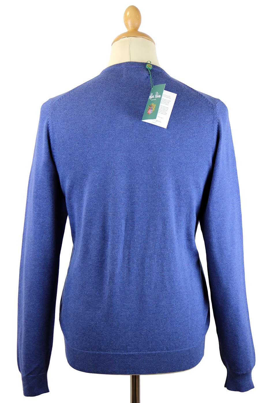 Leysmill ALAN PAINE Luxury Cotton Crew Neck Jumper