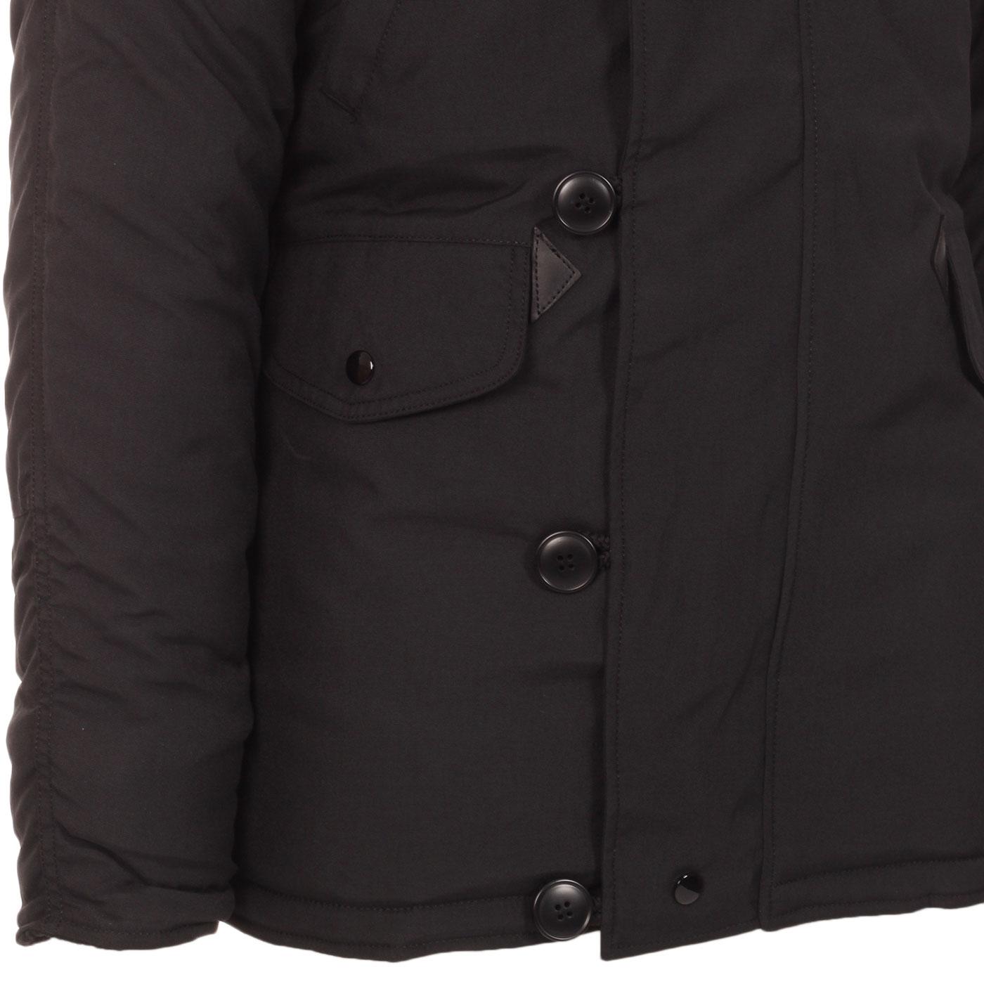 ALPHA INDUSTRIES Explorer Retro Mod Snorkel Parka Black