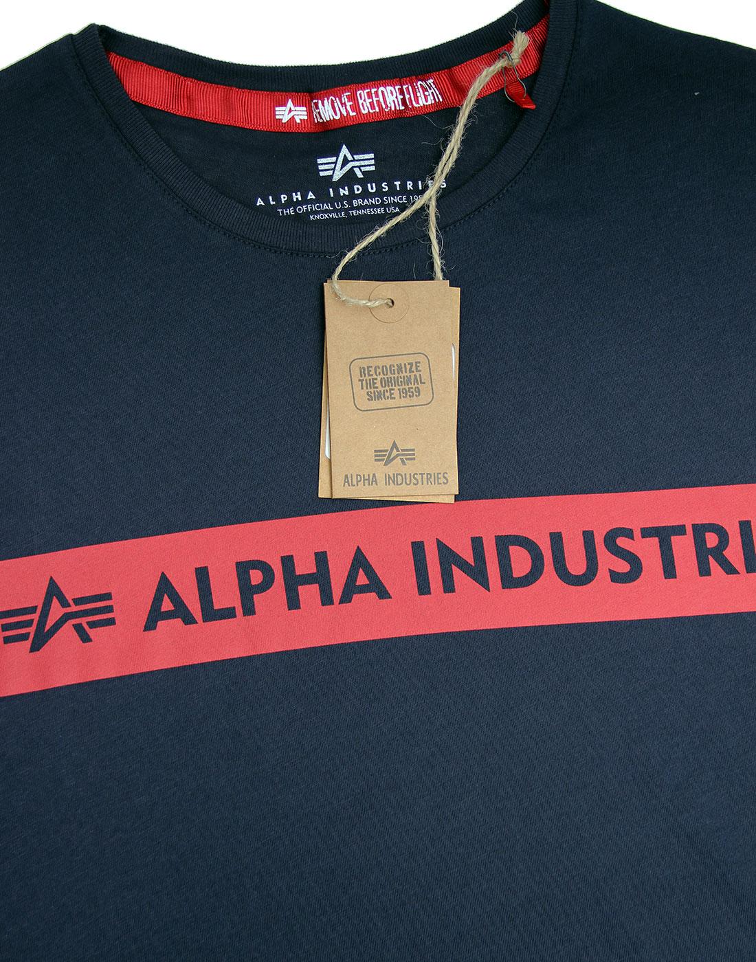 alpha industries red stripe