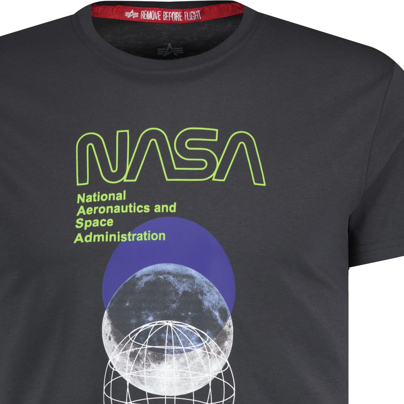 送料込★ALPHA INDUSTRIES★Tシャツ NASA Tシャツ Alpha Industries セール ALPHA アルファ Tシャツ NASAシリーズ