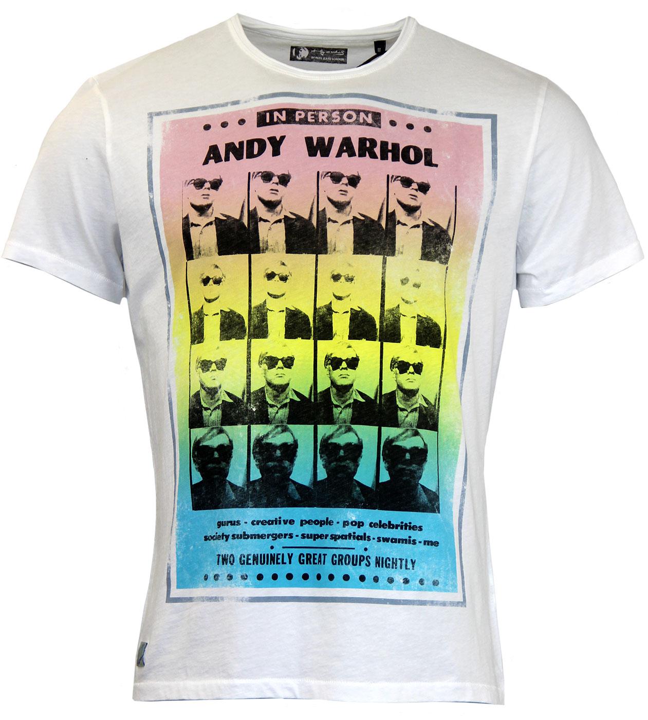 Fragile ANDY WARHOL by PEPE JEANS Photo Booth Tee